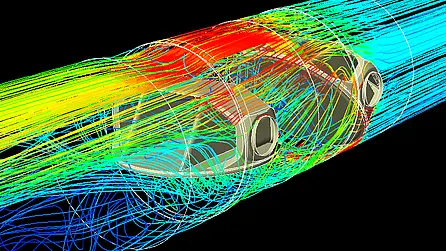 CFD-Strömungssimulation Armatur