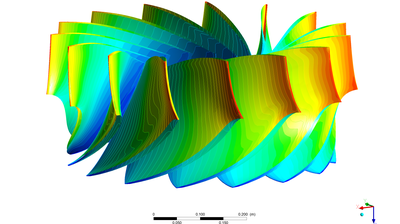 CFD flow simulation – machines