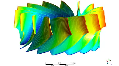 CFD flow simulation – machines