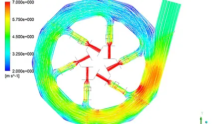 CFD Pelton Turbine
